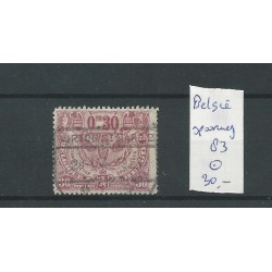 Belgie  Spoorweg 83  VFU/gebr  CV 30 €