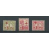 Ned. Indie 135-137 Rode Kruis  MH/ongebr  CV 25 €