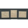 Ned. Indie 135-137 Rode Kruis  MH/ongebr  CV 25 €