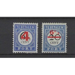 Nederland P29/30  Port serie  MNH/postfris  CV 65 €