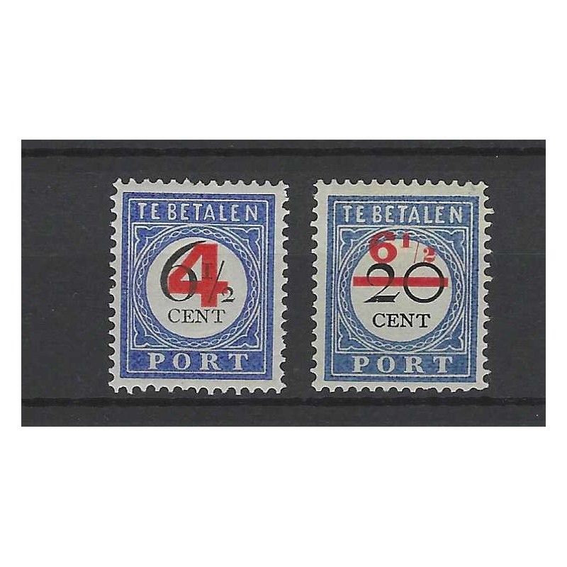 Nederland P29/30  Port serie  MNH/postfris  CV 65 €