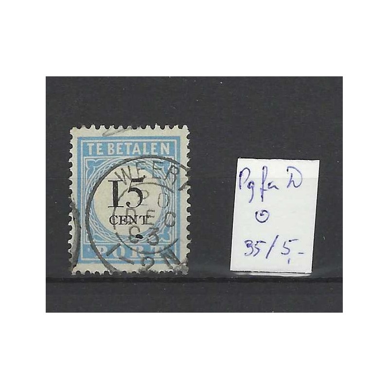 Nederland P9fa-D Port 1881 "WEERT 1893" kleinrond  VFU/gebr CV 40 €