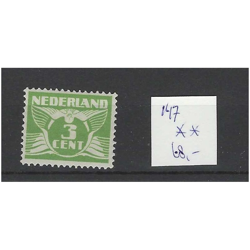 Nederland 137  Vliegende Duif  MNH/postfris  CV 68 €