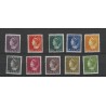Curacao 168-177  Wilehlmina  MNH/postfris  CV 22 €
