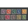Curacao 168-177 Wilhelmina  VFU/gebr CV 26 €