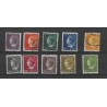 Curacao 168-177 Wilhelmina  VFU/gebr CV 26 €