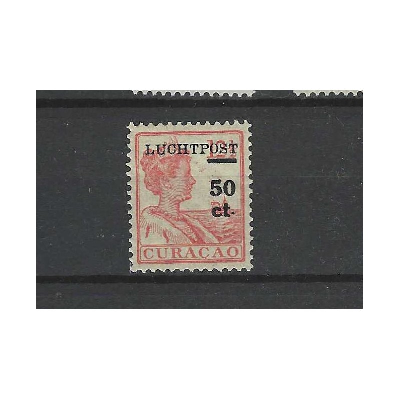 Curacao LP1  Luchtpost MH/ongebruikt  CV 22,5 €