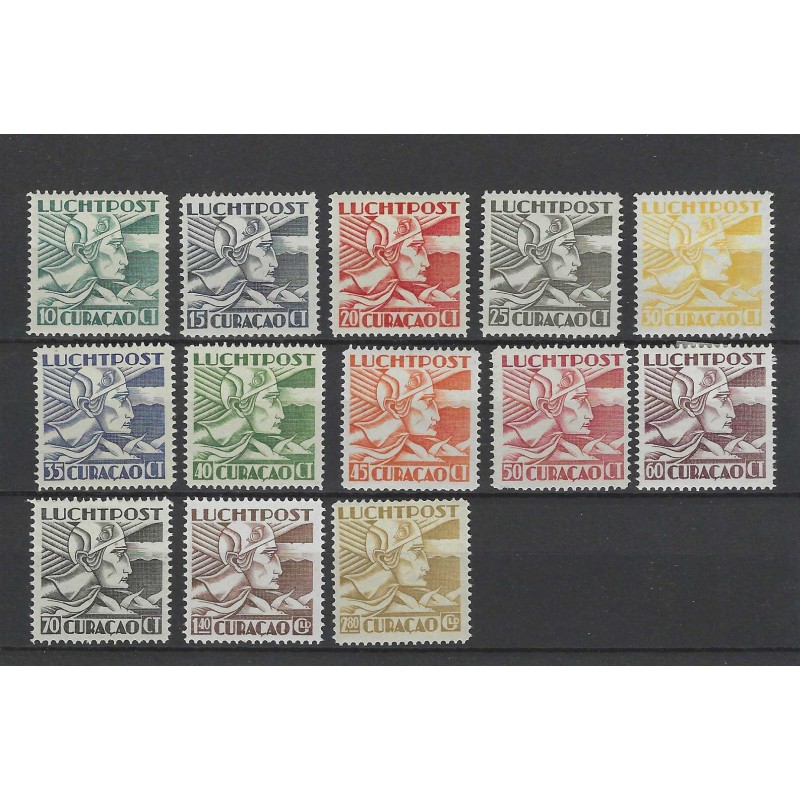 Curacao LP4-16  Luchtpost MH/ongebruikt  CV 30 €