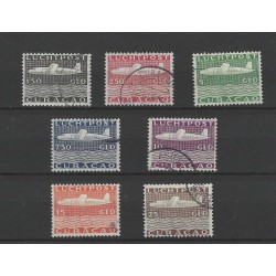 Curacao  LP82-88 Luchtpost Vliegtuig  VFU/gebr  CV  385 €