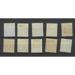 Curacao  P21-30 Port 1915  VFU/gebr  CV  23 €