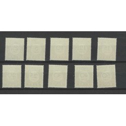 Curacao P34-43  Port 19 MNH/postfris  CV 355 €