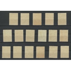 Curacao 104-120  GEZAG serie   MNH/postfris CV 700 €