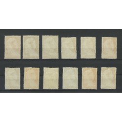 cCuracao 126-137 Wilhelmina  MNH/postfris CV 300 €