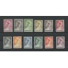 cCuracao 126-137 Wilhelmina  MNH/postfris CV 300 €