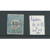 Nederland P8 A-III met puntstempel 219  VFU/gebr  CV  180 €