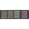 Suriname 202-205 Rode Kruiszegels MNH/postfris CV 79 €