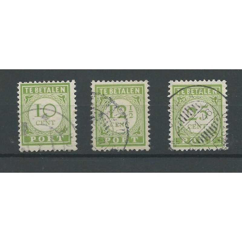 Curacao P31-33 Port 1945 Engelse druk VFU/gebr CV 95 € Curacao P31-33 Port 1945 Engelse druk VFU/gebr CV 95 €