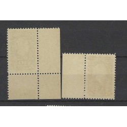 Suriname LP27-28  Luchtpost  MNH/postfris CV 6 €