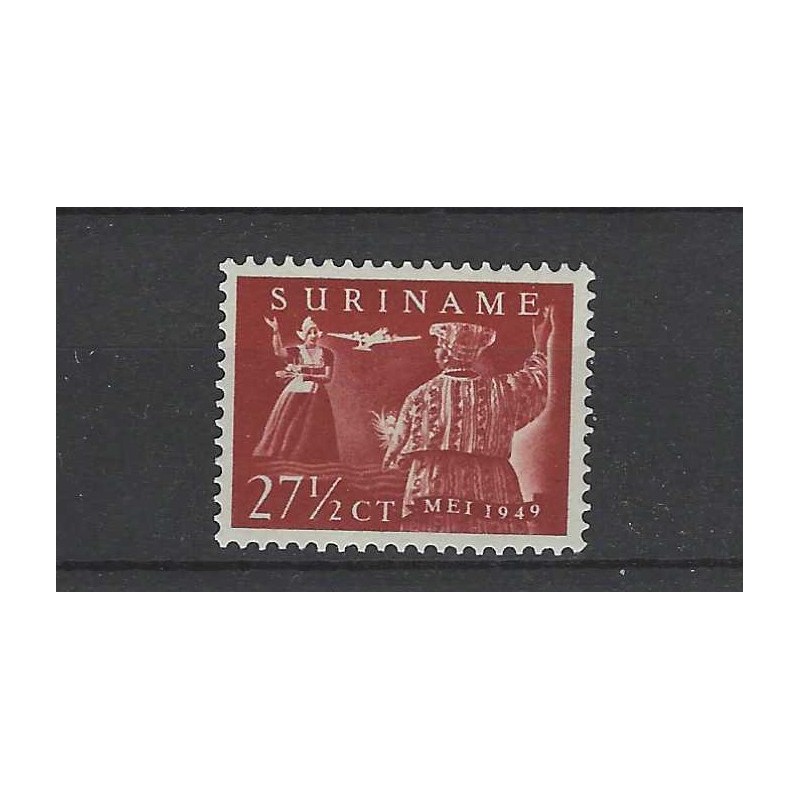 Suriname LP31  Luchtpost  MNH/postfris CV 8 €