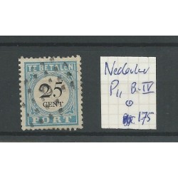 Nederland P11 B-IV  Port 1881  VFU/gebr  CV 175 €