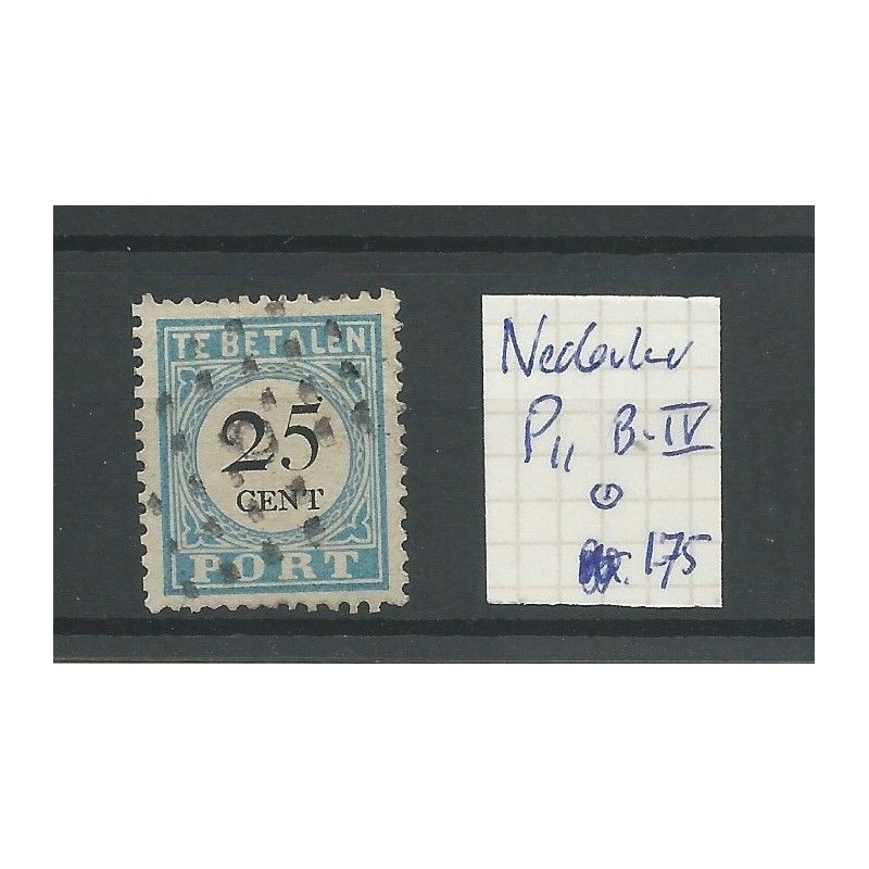 Nederland P11 B-IV Port 1881 VFU/gebr CV 175 € Nederland P11 B-IV Port 1881 VFU/gebr CV 175 €