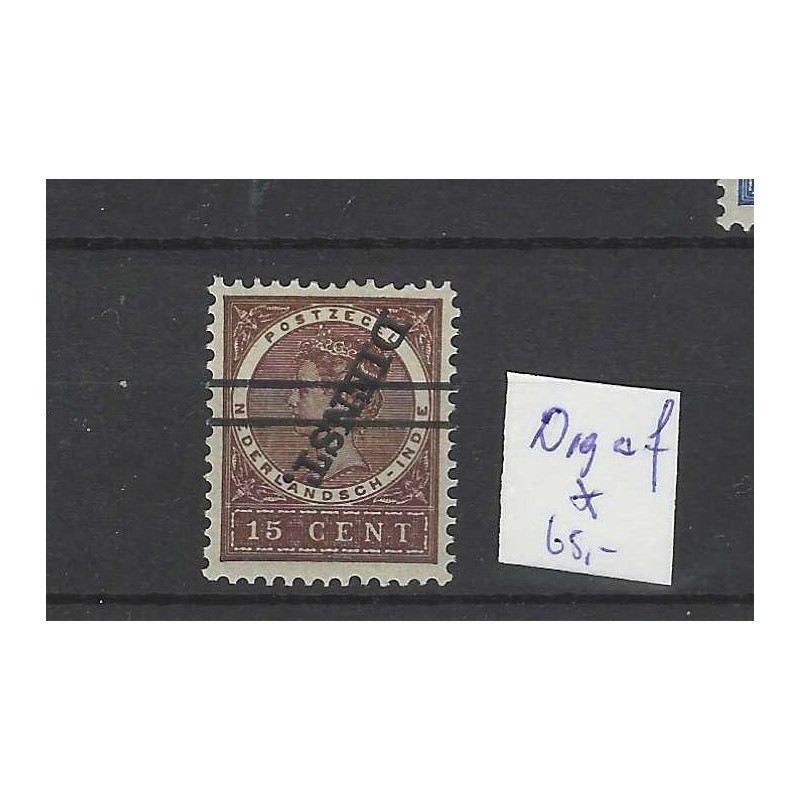 Ned. Indie  D19af  Dienst KOP-staand MH/ongebr CV 65 €