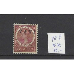 Ned. Indie  78f  JAVA KOP-staand  MNH/postfris CV 55 €