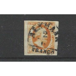 Nederland 3 Willem III  "ALKMAAR-A"  VFU/gebr CV 800+ €