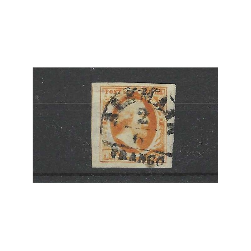 Nederland 3 Willem III  "ALKMAAR-A"  VFU/gebr CV 800+ €