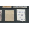 Luxemburg 45-56 Alergorische voorstelling   VFU/gebr  CV 300 €