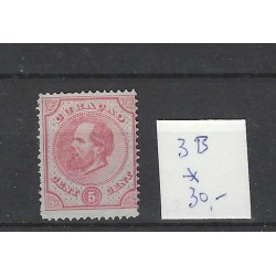 Curacao 3B  Willem III  1873  MH/ongebr CV 30 €