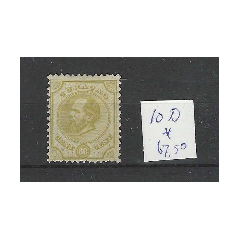 Curacao 10D  Willem III  1873  MH/ongebr CV 67,50 €