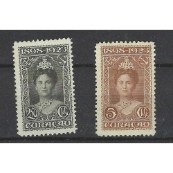 Curacao 75-81 Jubileum 1923  MH/ongebr CV 307 €