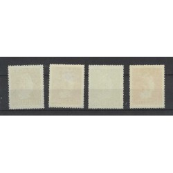 Curacao 178-181  Wilhelmina Konijnenburg MH/ongebr CV 200 €