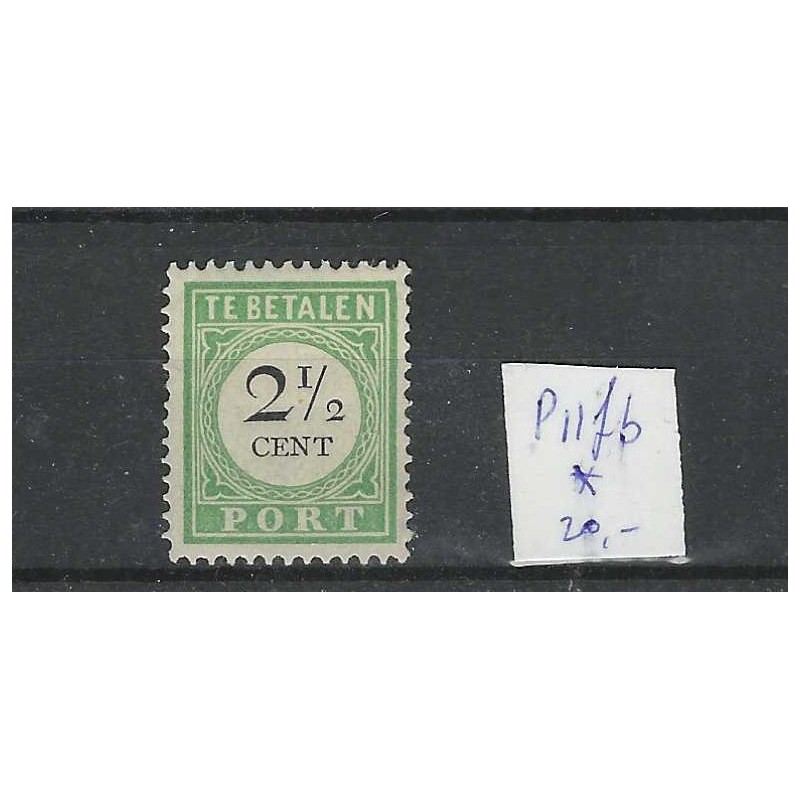 Curacao P11fb Port 1892 "OPEN LIJST" MH/ongebr  CV 20 €