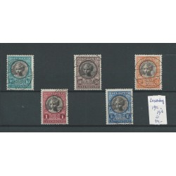 Luxemburg 192-196 Kinderhilfe  1927  VFU/gebr  CV 34 €