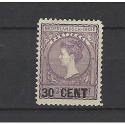 Ned. Indie  141A Nooduitgifte MH/ongebr  CV 160 € met certificaat