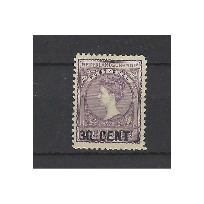Ned. Indie  141A Nooduitgifte MH/ongebr  CV 160 € met certificaat