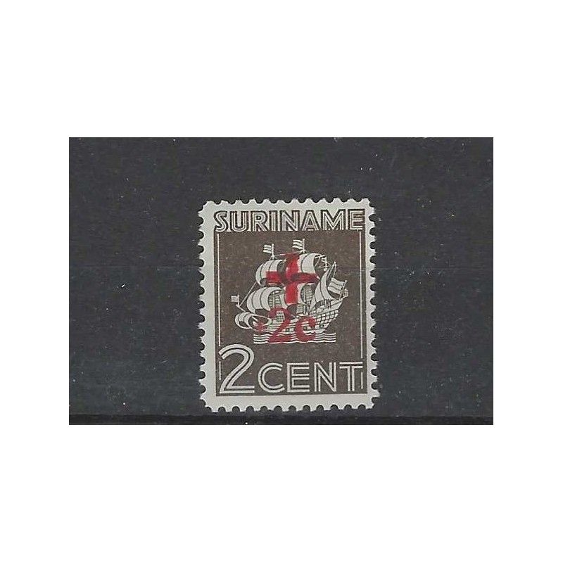 Suriname 203 Rode Kruis  MNH/postfris  CV  70 €