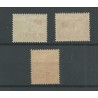 Ned. Indie 135-137 Rode Kruis  MH/ongebr  CV 25 €