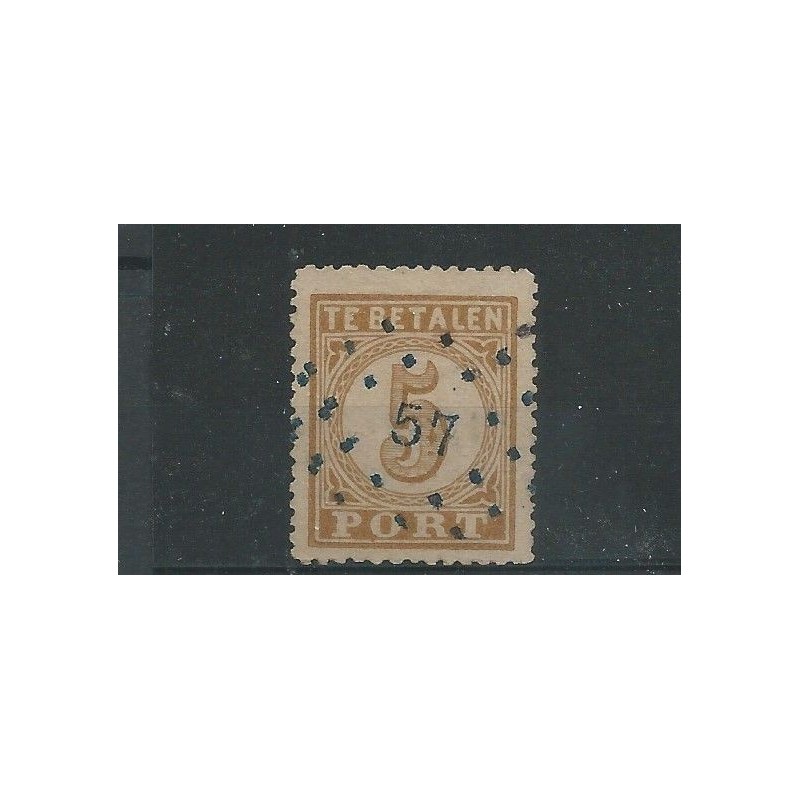 Ned. Indie P1 met puntstempel 57 VFU/gebr CV 350++ € Ned. Indie P1 met puntstempel 57 VFU/gebr CV 350++ €