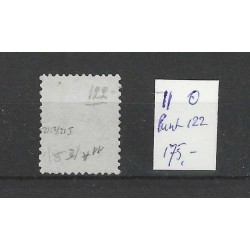 Nederland 11 Willem III 1867  puntstempel 122 VFU/gebr  CV 175++ €