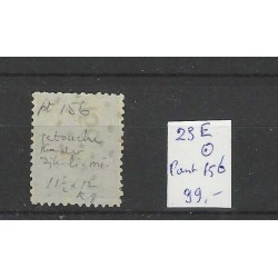 Nederland 23E Willem III 1872  puntstempel 156 VFU/gebr  CV 99 €