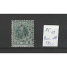 Nederland 25 Willem III 1872  puntstempel 158 VFU/gebr  CV 130 €