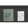 Nederland 25 Willem III 1872  puntstempel 157 VFU/gebr  CV 105 €