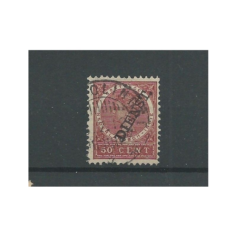 Ned. Indie D25 Dienst 50ct VFU/gebr CV 12,5 € Ned. Indie D25 Dienst 50ct VFU/gebr CV 12,5 €