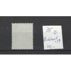 Nederland 35 Wilhelmina met puntstempel 139 VFU/gebr  CV 125 €