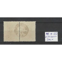 Nederland 49 paartje Kroningsgulden "MIDDENBEEMSTER 1899" VFU/gebr  CV 300 €