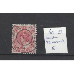 Nederland 60 Wilhelmina "MURMERWOUDE 1904" VFU/gebr  CV 5 €