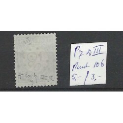 Nederland P7 D-III  Port 1881 puntstempel 106 VFU/gebr  CV 8 €